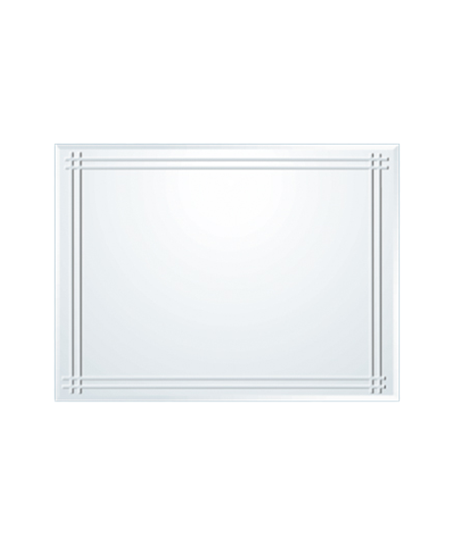 Décalcomanies en cristal, miroir sablé, 4MM, 5MM, Vente chaude Style moderne Bon prix Rectangle Rond Ovale Forme Simple Miroir Miroir Traditionnel JH-008