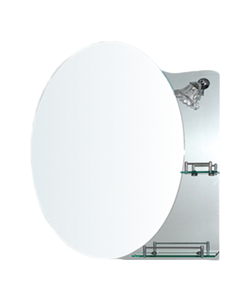 Miroir en relief, miroir argenté sans cuivre HD ou miroir en aluminium, 4MM, 5MM, vente chaude salle de bain de style moderne salle de douche de luxe miroir simple miroir traditionnel avec étagère JH-1043