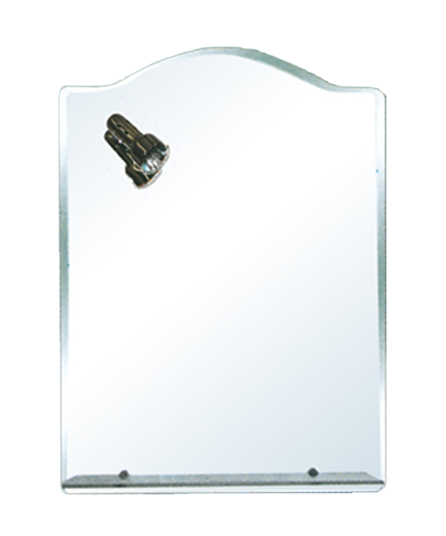 Miroir double couche, cloison en verre, 4MM, 5MM, Vente chaude Salle de bains de style moderne Salle de douche de luxe Miroir simple Miroir traditionnel avec étagère JH-1605