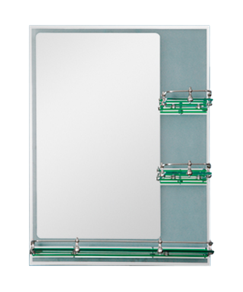 Miroir simple couche, miroir argenté sans cuivre HD ou miroir en aluminium, 4MM, 5MM, vente chaude salle de bain de style moderne salle de douche de luxe miroir simple miroir traditionnel avec étagère JH-5043