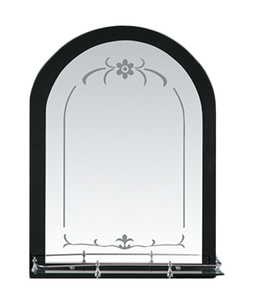 Miroir décalque, 4 MM, 5 MM, offre spéciale salle de bain de Style moderne salle de douche de luxe miroir Simple miroir traditionnel avec étagère JH-63079