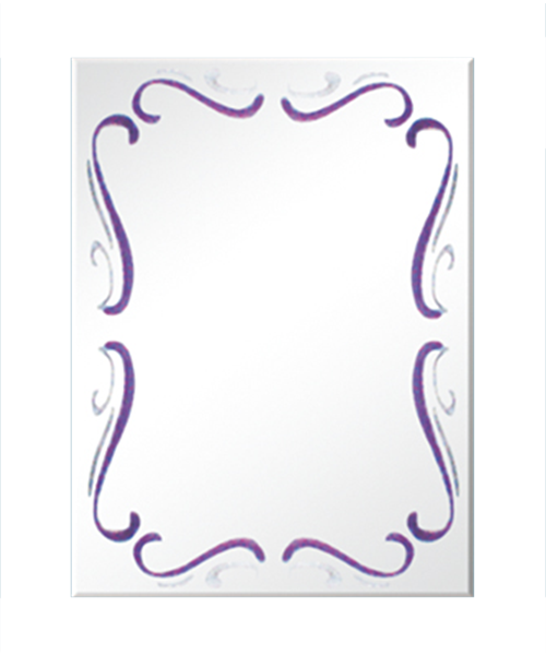 Miroir décalque, miroir sablé, 4 MM, 5 MM, offre spéciale Style moderne bon prix Rectangle rond ovale forme Simple miroir traditionnel miroir JH-1008