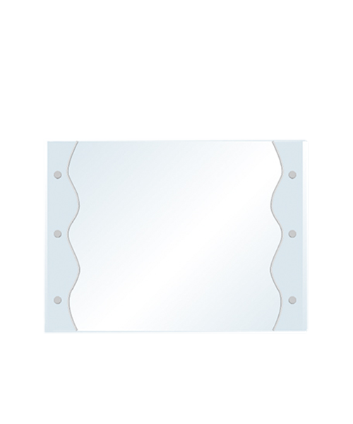 Miroir haute définition en argent ou en aluminium sans cuivre, miroir simple face, 4 MM, 5 MM, Vente chaude Style moderne Bon prix Rectangle Rond Ovale Forme Simple Miroir Miroir Traditionnel JH-111