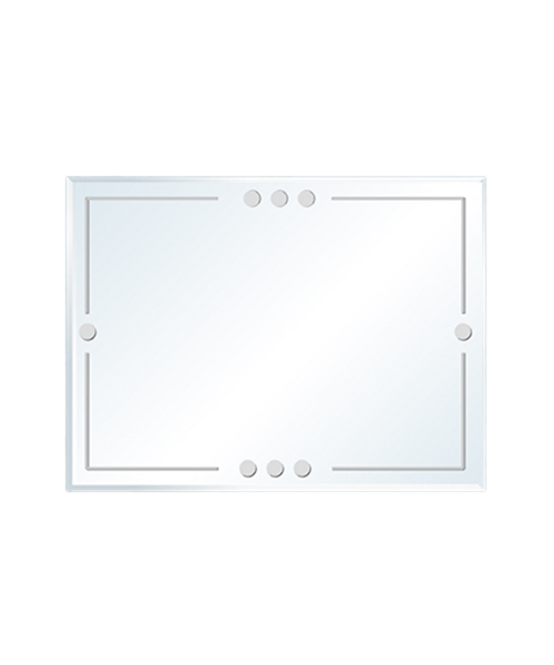 Miroir argent ou aluminium haute définition sans cuivre, miroir décalque, 4 MM, 5 MM, offre spéciale style moderne bon prix Rectangle rond ovale forme Simple miroir traditionnel miroir JH-121