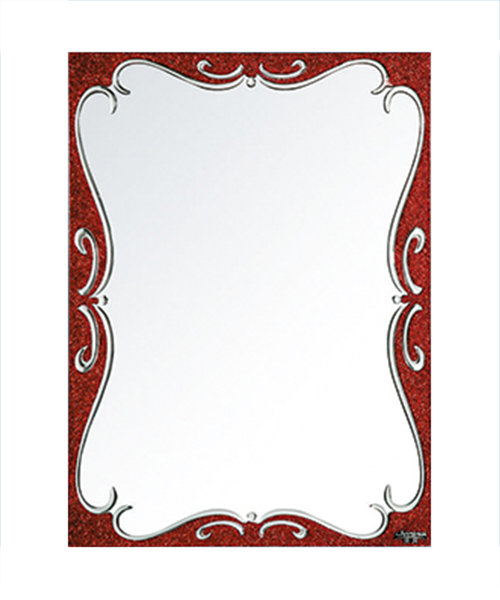 Miroir en relief, miroir décalque, 4MM, 5MM, Vente chaude Style moderne Bon prix Rectangle Rond Ovale Forme Simple Miroir Miroir Traditionnel JH-6602