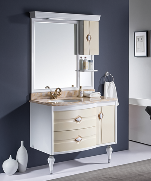 Divers matériaux, professionnel 20 ans, vente chaude Style moderne salle de bain luxe salle de douche armoire avec miroir armoire JH-P01566