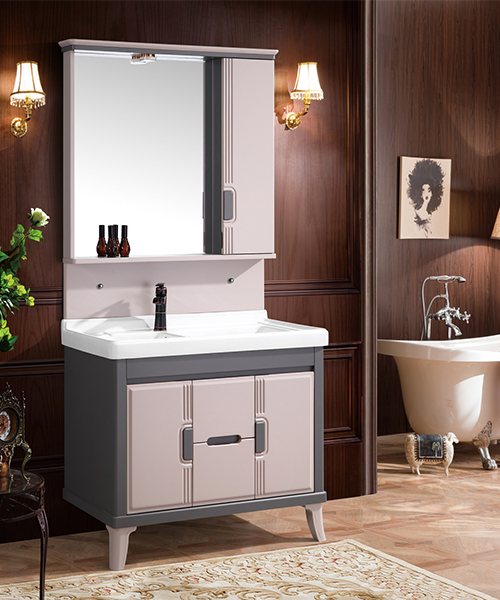 Magnifique, différentes tailles, vente chaude de style moderne salle de bain luxe salle de douche armoire avec miroir armoire JH-P1918