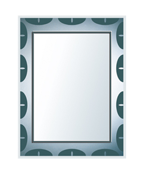 Miroir en relief, miroir décalque, 4MM, 5MM, Vente chaude Style moderne Bon prix Rectangle Rond Ovale Forme Simple Miroir Miroir Traditionnel JH-PS03(F)