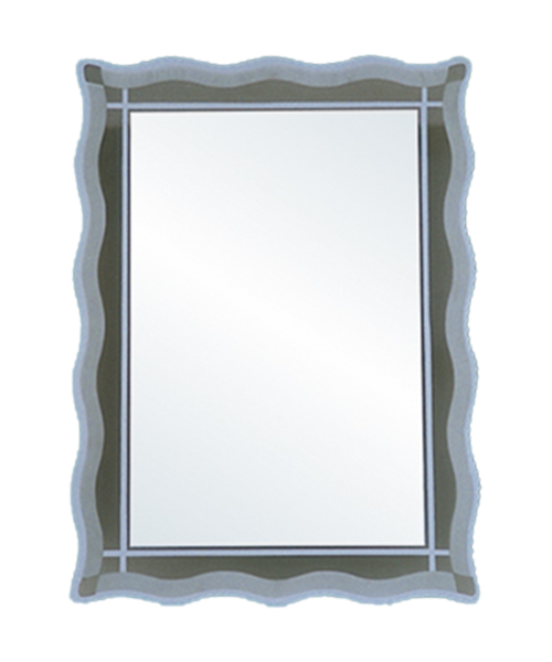 Miroir en relief, miroir décalque, 4MM, 5MM, Vente chaude Style moderne Bon prix Rectangle Rond Ovale Forme Simple Miroir Miroir Traditionnel JH-PS0406